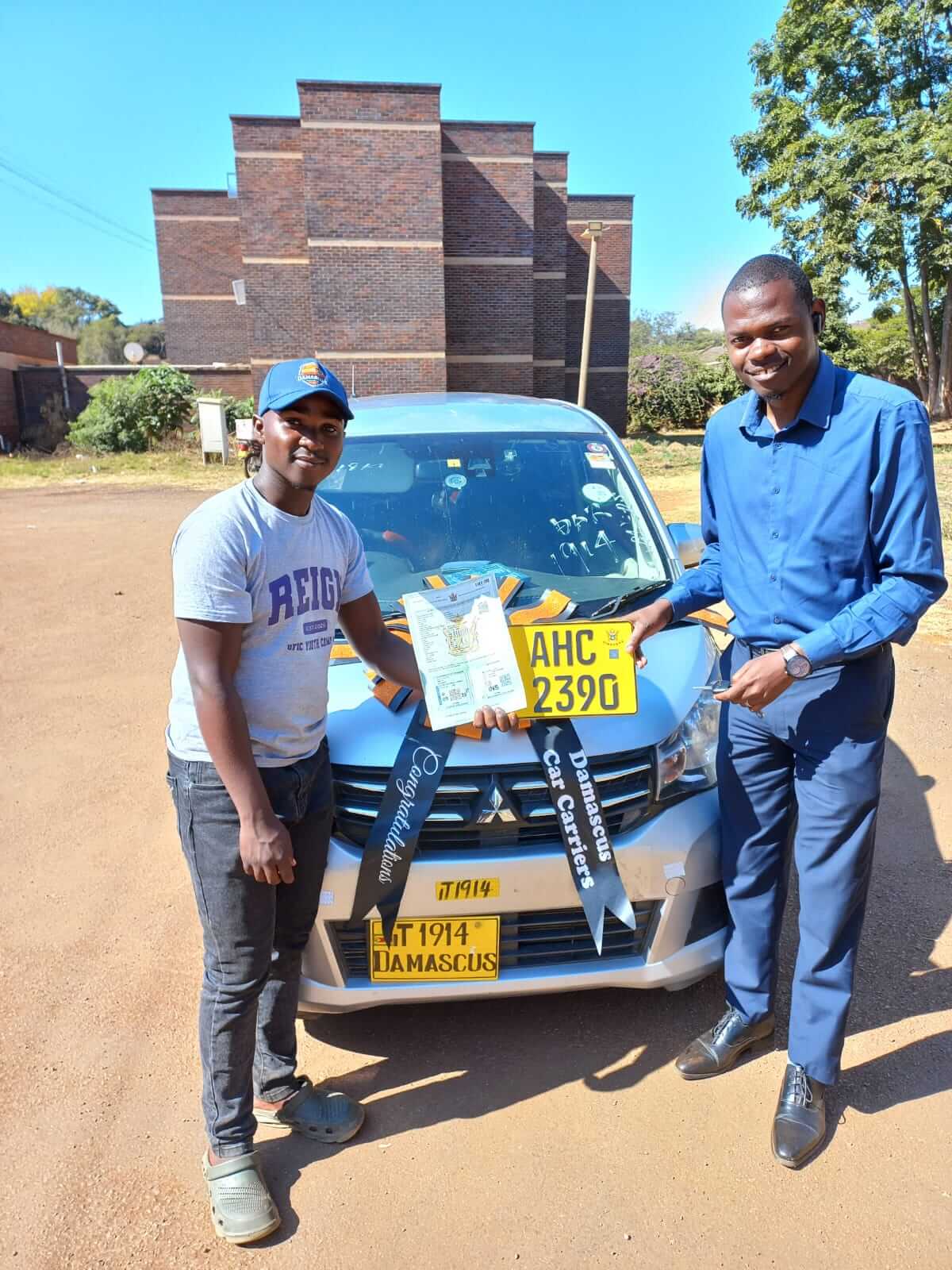 Damascus Car Carriers Client car delivery