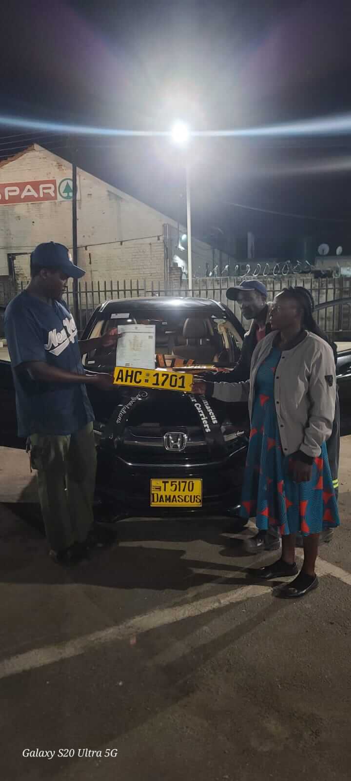 Damascus Car Carriers Client car delivery